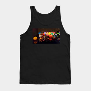 Boat with Treasure-4 Tank Top